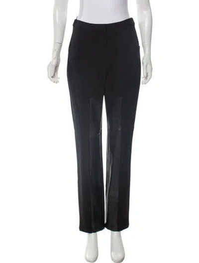 Pre-owned Vivienne Hu Straight Leg Pants In Black
