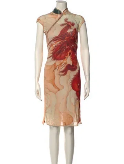 Pre-owned Vivienne Tam 2024 Knee-length Dress In Multi