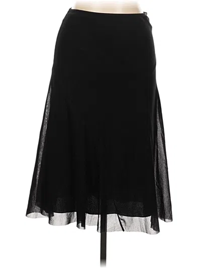 Pre-owned Vivienne Tam Formal Skirt In Black
