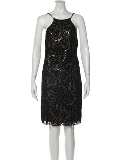 Pre-owned Vivienne Tam Graphic Print Mini Dress In Multi