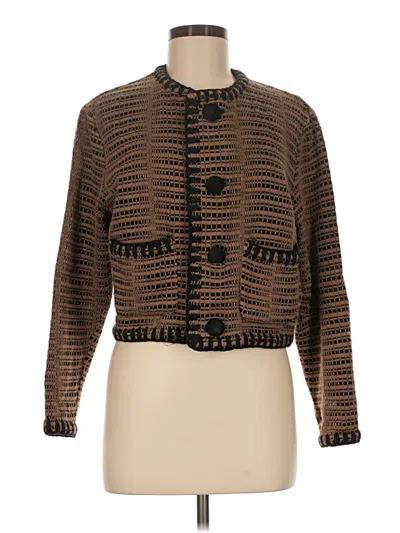 Pre-owned Vivienne Tam Jacket In Brown