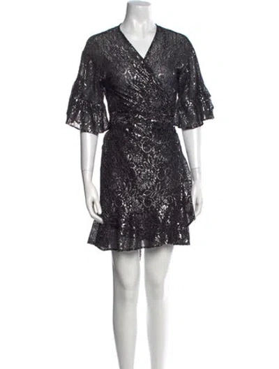 Pre-owned Vivienne Tam Late 2000's - Early 2010's Mini Dress In Black