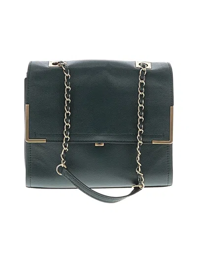 Pre-owned Vivienne Tam Leather Shoulder Bag In Green