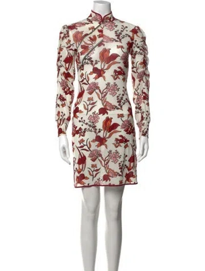 Pre-owned Vivienne Tam Nylon Mini Dress In Multicolor