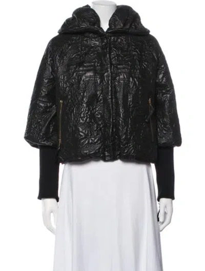 Pre-owned Vivienne Tam Patterned Jacket In Black