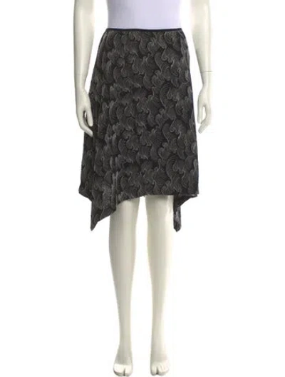 Pre-owned Vivienne Tam Printed Knee-length Skirt In Multi