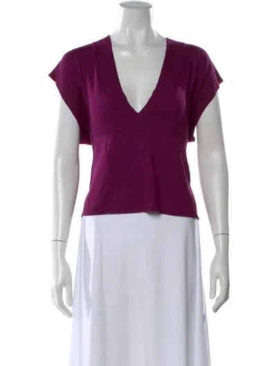 Pre-owned Vivienne Tam Vintage 1990's Sweater In Purple