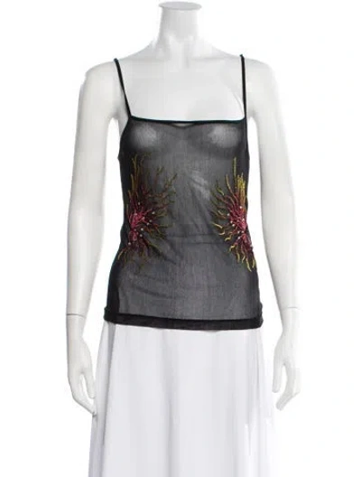 Pre-owned Vivienne Tam Vintage 1990's Top In Black