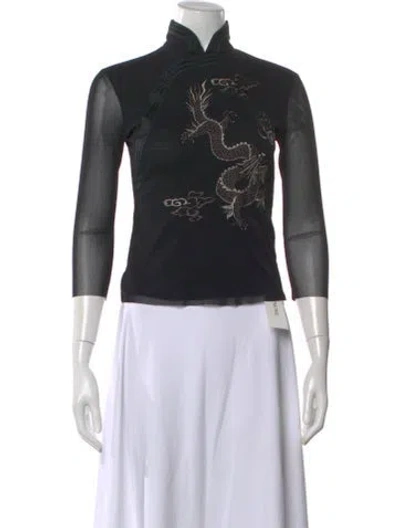 Pre-owned Vivienne Tam Vintage 1997 Top In Multi