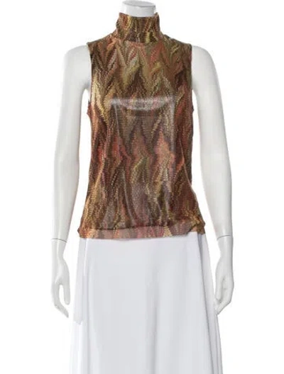 Pre-owned Vivienne Tam Vintage 2000 Top