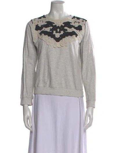 Pre-owned Vivienne Tam Vintage 2010's Sweater In Gray