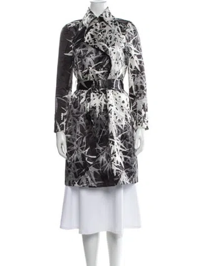 Pre-owned Vivienne Tam Vintage Late 2000's - Early 2010's Trench Coat In Multi