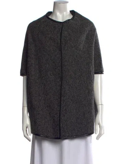 Pre-owned Vivienne Tam Vintage Late 2000's - Early 2010's Vest In Black
