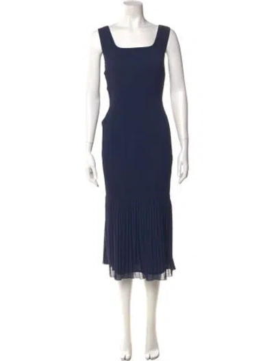 Pre-owned Vivienne Tam Vintage Long Dress In Blue