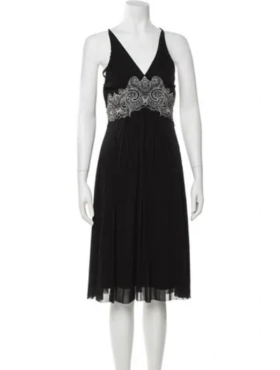 Pre-owned Vivienne Tam Vintage Midi Length Dress In Multi