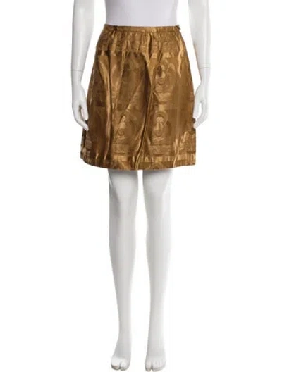 Pre-owned Vivienne Tam Vintage Mini Skirt