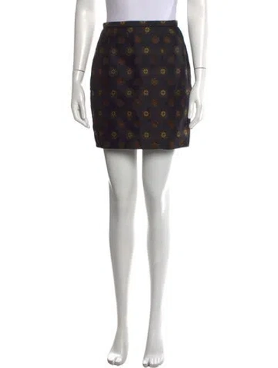 Pre-owned Vivienne Tam Vintage Mini Skirt In Multi