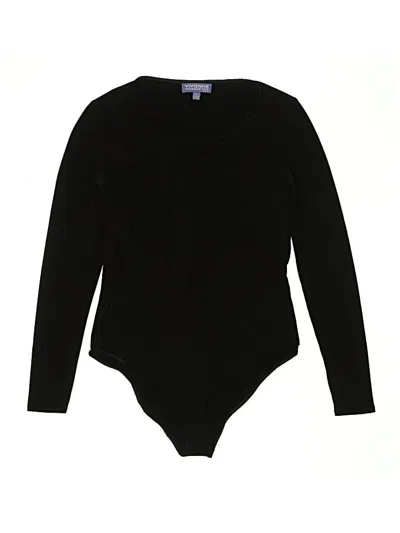Pre-owned Vivienne Vivienne Tam Bodysuit In Black