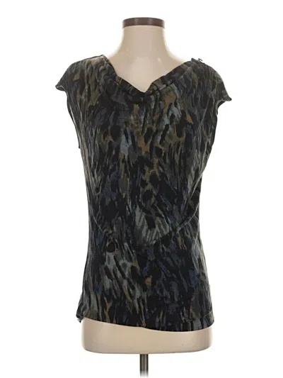 Pre-owned Vivienne Vivienne Tam Sleeveless Blouse In Black