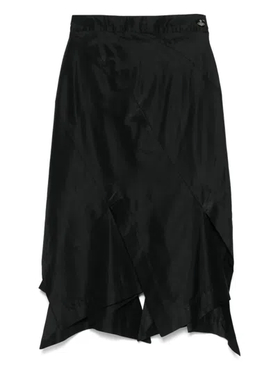 Pre-owned Vivienne Westwood 2010s Asymmetric Midi Skirt
