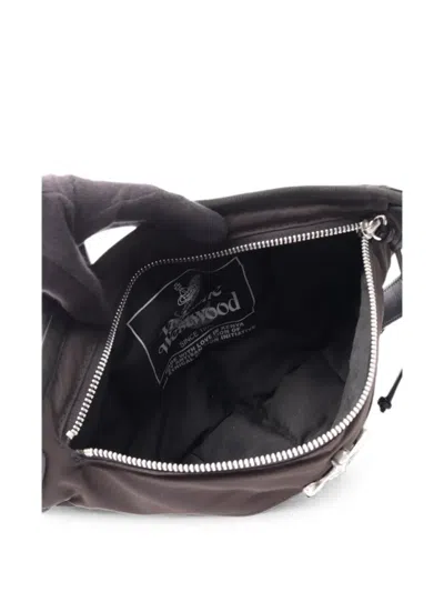 Pre-owned Vivienne Westwood 2020s City Orb Belt Bag In Brown