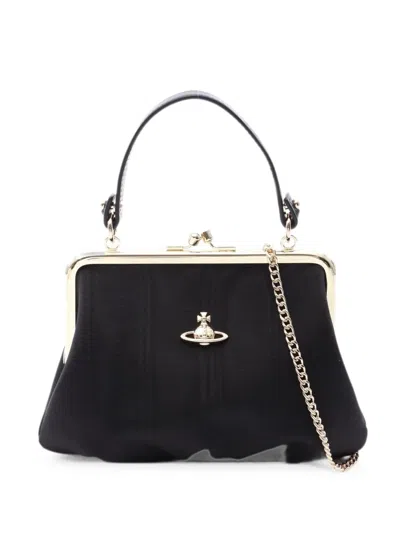 Pre-owned Vivienne Westwood 2020s Granny Frame Tote Bag In Black