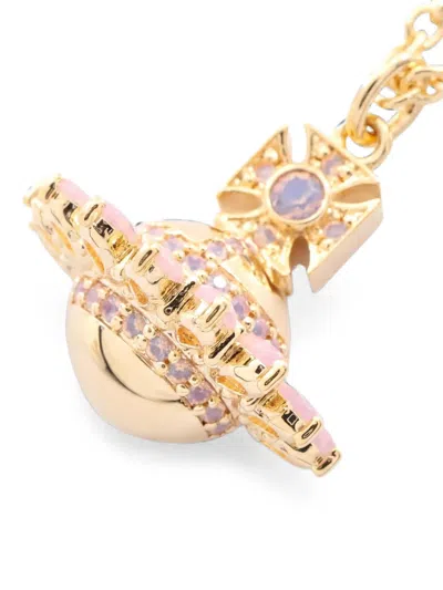 Pre-owned Vivienne Westwood 2020s Jordana Necklace In Gold