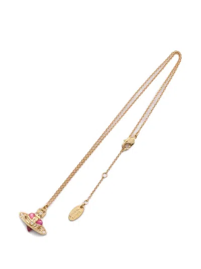 Pre-owned Vivienne Westwood 2020s London Pendant Necklace In Gold