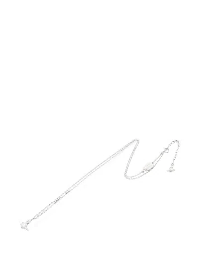 Pre-owned Vivienne Westwood 2020s Ofelia Pendant Necklace In Silver