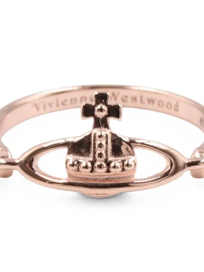 Pre-owned Vivienne Westwood 2020s Orb Ring In Pink
