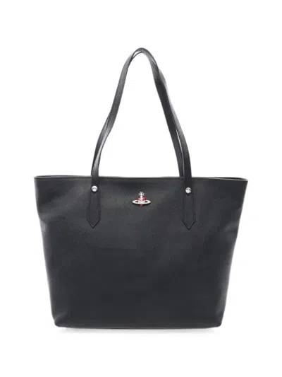 Pre-owned Vivienne Westwood 2020s Orb Tote Bag In Black