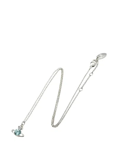 Pre-owned Vivienne Westwood 2020s Reina Knuckles Necklace In Silver