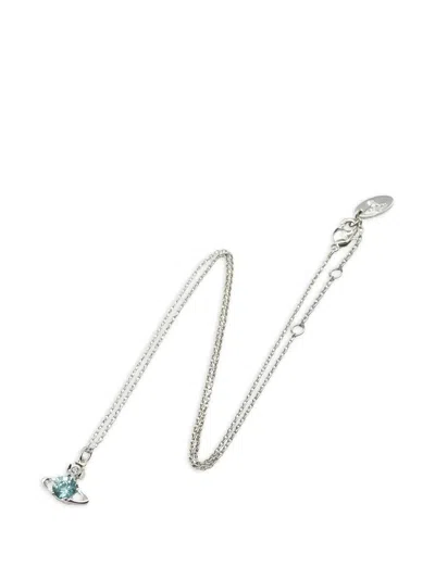 Pre-owned Vivienne Westwood 2020s Reina Necklace In Silver