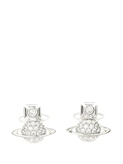 Pre-owned Vivienne Westwood 2020s Tamia Earrings In Silver