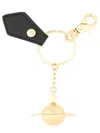 Vivienne Westwood 3d Orb Keychain In Black