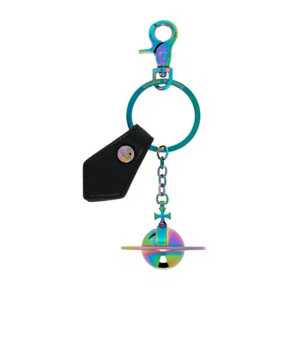 Vivienne Westwood 3d Orb Keychain In Multi