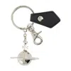 Vivienne Westwood 3d Orb Keyring Charm In Metallic