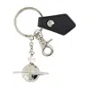 Vivienne Westwood 3d Orb Keyring Charm In Silver