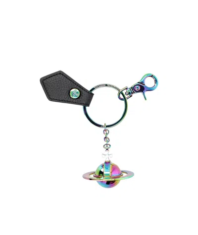 VIVIENNE WESTWOOD VIVIENNE WESTWOOD 3D ORB IRIDESCENT KEYRING