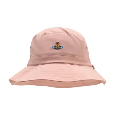 Vivienne Westwood 81020028-w01hm-g408 Bucket Hat In Pink