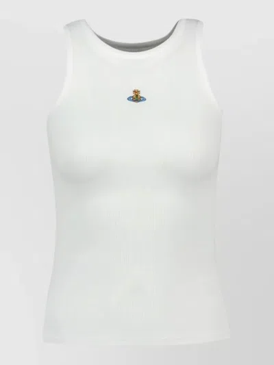 Vivienne Westwood 90s Ribbed Scoop Neck Tank