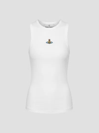 Vivienne Westwood 90s Style Vest In White