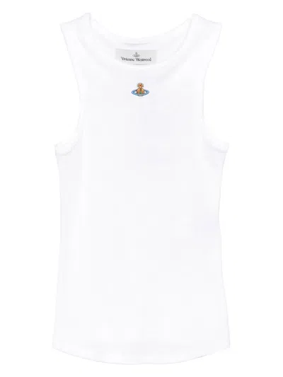 Vivienne Westwood Tank Top In White