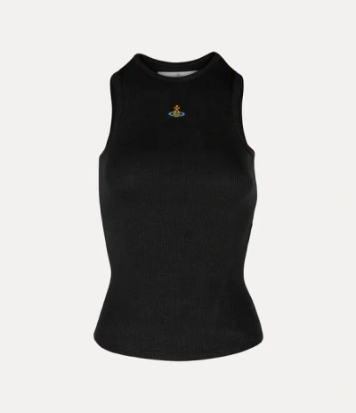 Vivienne Westwood 90s Vest Rib Jersey Black S Unisex