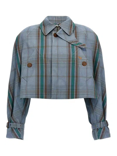 VIVIENNE WESTWOOD ABRIGO CORTO - MULTICOLOR