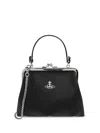 Vivienne Westwood Borsa Granny Frame Finitura Saffiano