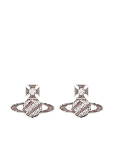 Vivienne Westwood Bijoux In Platinum/white/pink