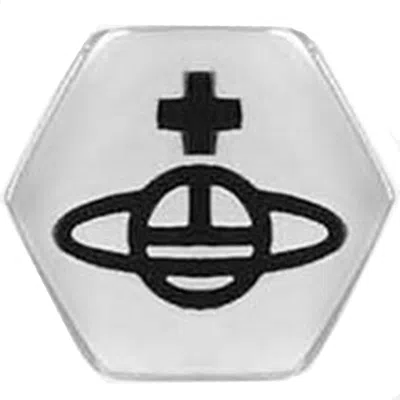 Vivienne Westwood Adel Single Stud Earring In Silver