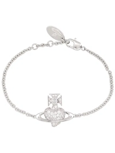 Vivienne Westwood Agnatha Bracelet In Metallic