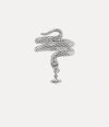 Vivienne Westwood Albane Ring Platinum Silver Unisex In Platinum